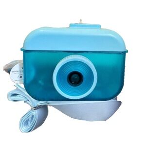 NWT!! Super Fun Water Bottle Shaped as a Camera with Strap